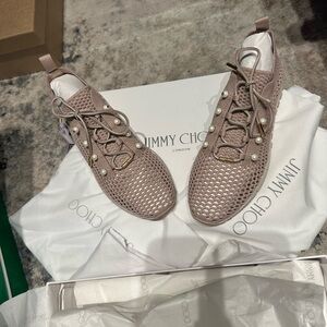 Jimmy Choo Women's Mauve Sneakers